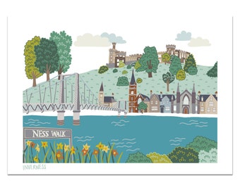 Inverness Scotland Print