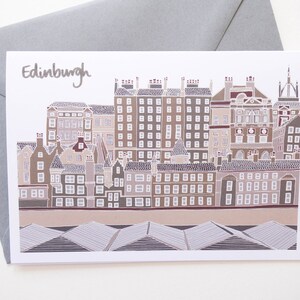 Carte de voeux Édimbourg