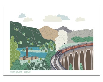 VERKOOP Glenfinnian Viaduct Print