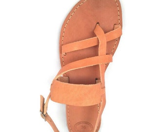 Leather handmade Greek Sandals