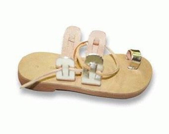 Leather handmade natural strap Greek Sandals for kidsgladiators  strappy sandalsbaby girl boy summer shoes flats