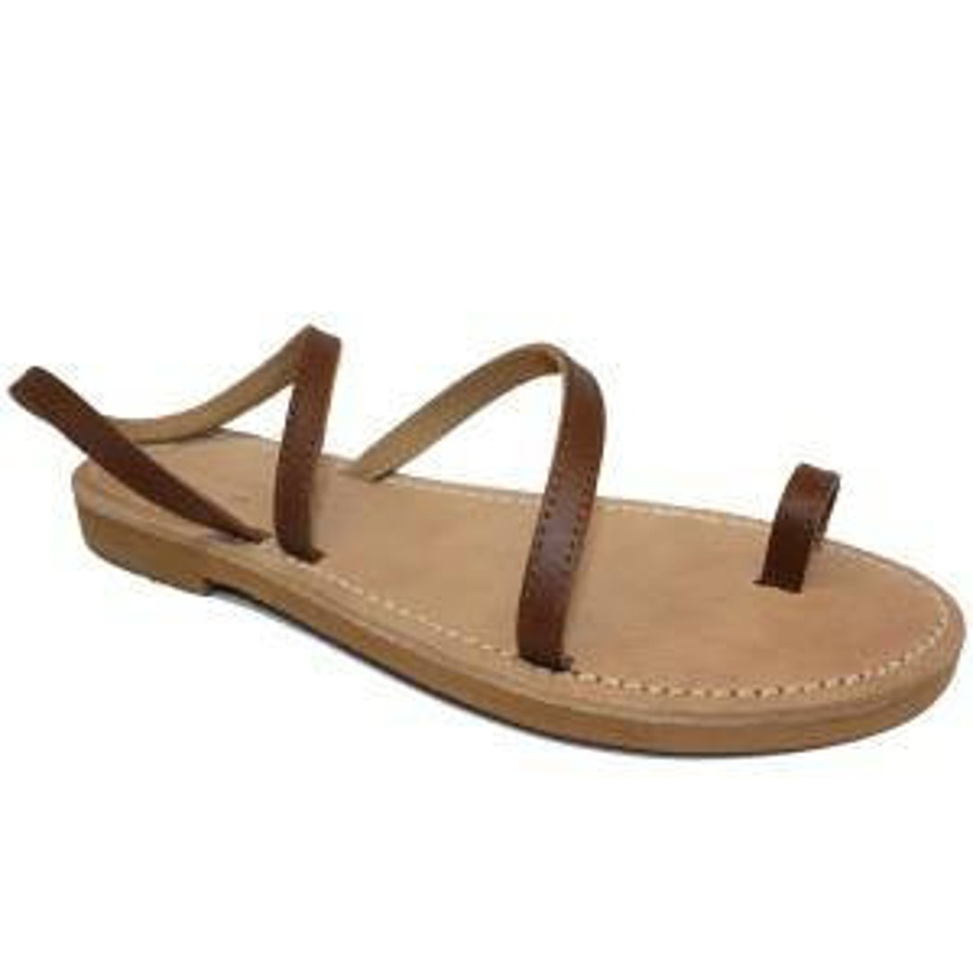 Leather Handmade Greek Sandals/barefoot Shoes/slingback - Etsy