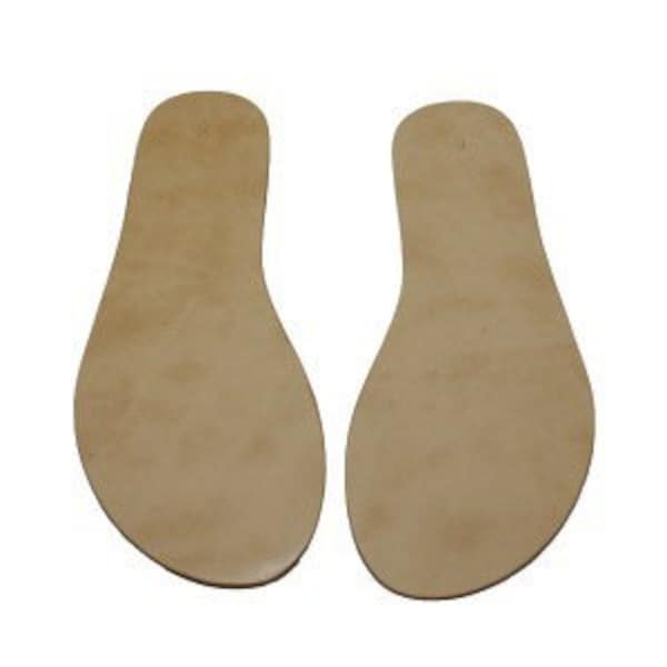 Leather insole natural leather, Outsole brown