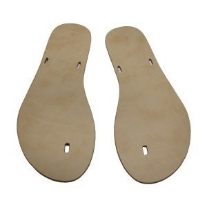 Leather Insole Natural Leather Outsole Brown - Etsy