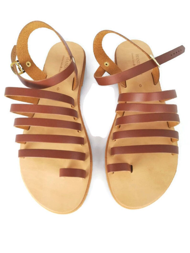 handmade greek sandals