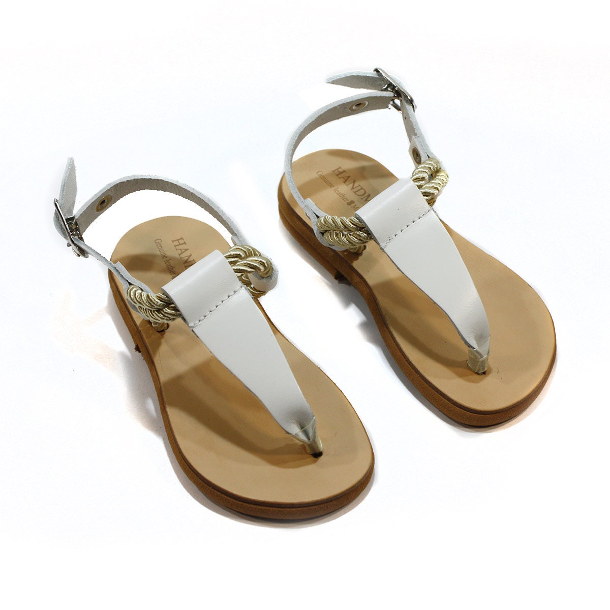 Leather Handmade Greek Sandals for Kids/baby Girl Summer - Etsy