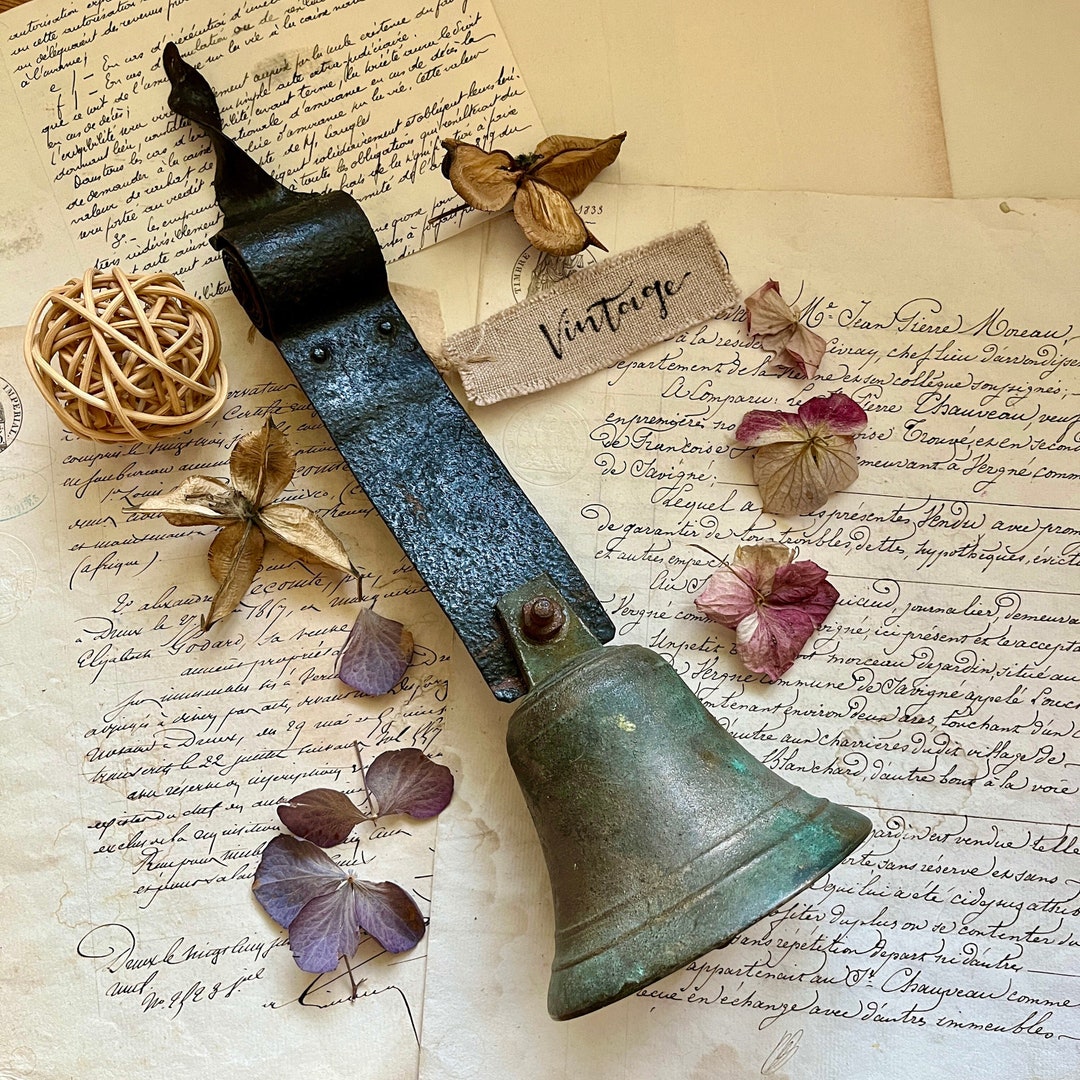 Antique Brass Shop Door Bell Victorian Shop Bell Vintage Etsy