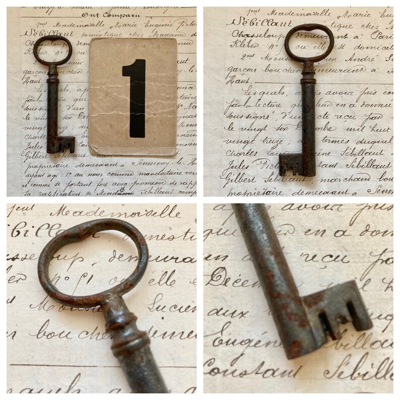 Antique Key Vintage Key Old Door Key Iron Door Key 19th Etsy UK