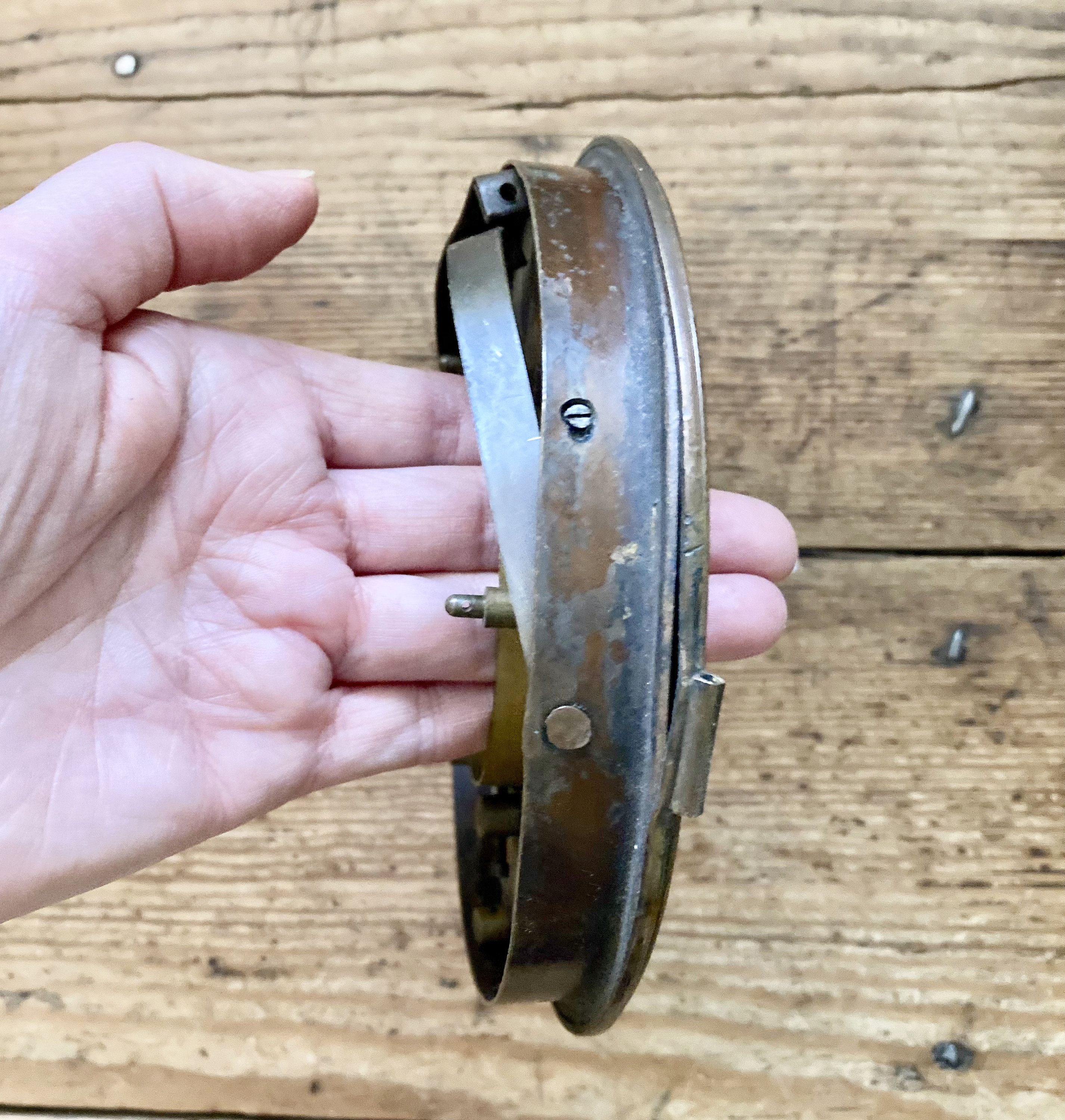 Antique Clock Face Vintage Brass Clock Face Decorative Clock Etsy