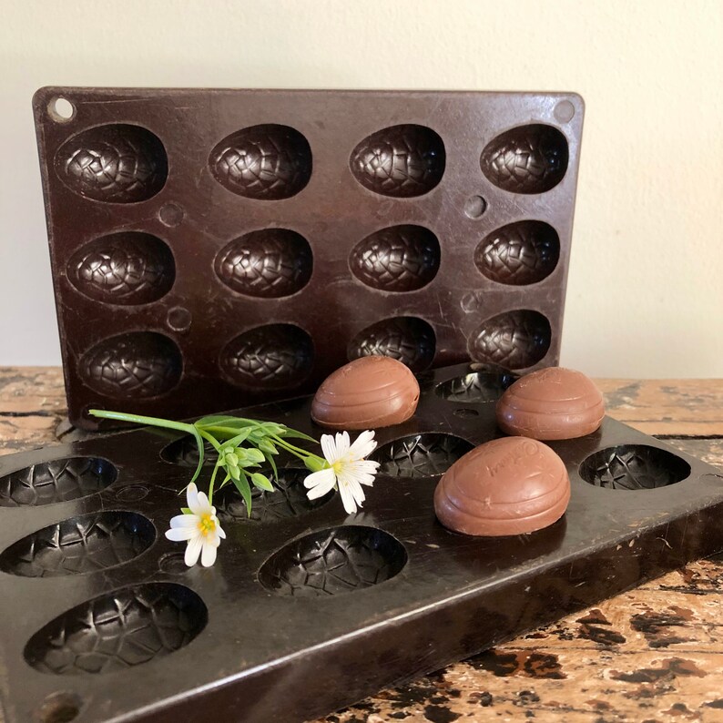 Vintage Chocolate Egg Mould Easter Egg Mould Vintage Etsy