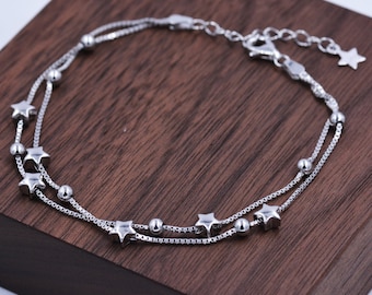 pure silver bracelet for ladies