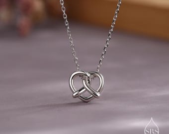 TATIANA☆[Silver925] Pretzel Heart and Ball Necklace il_fullxfull.6644392282_c5uy.jpg