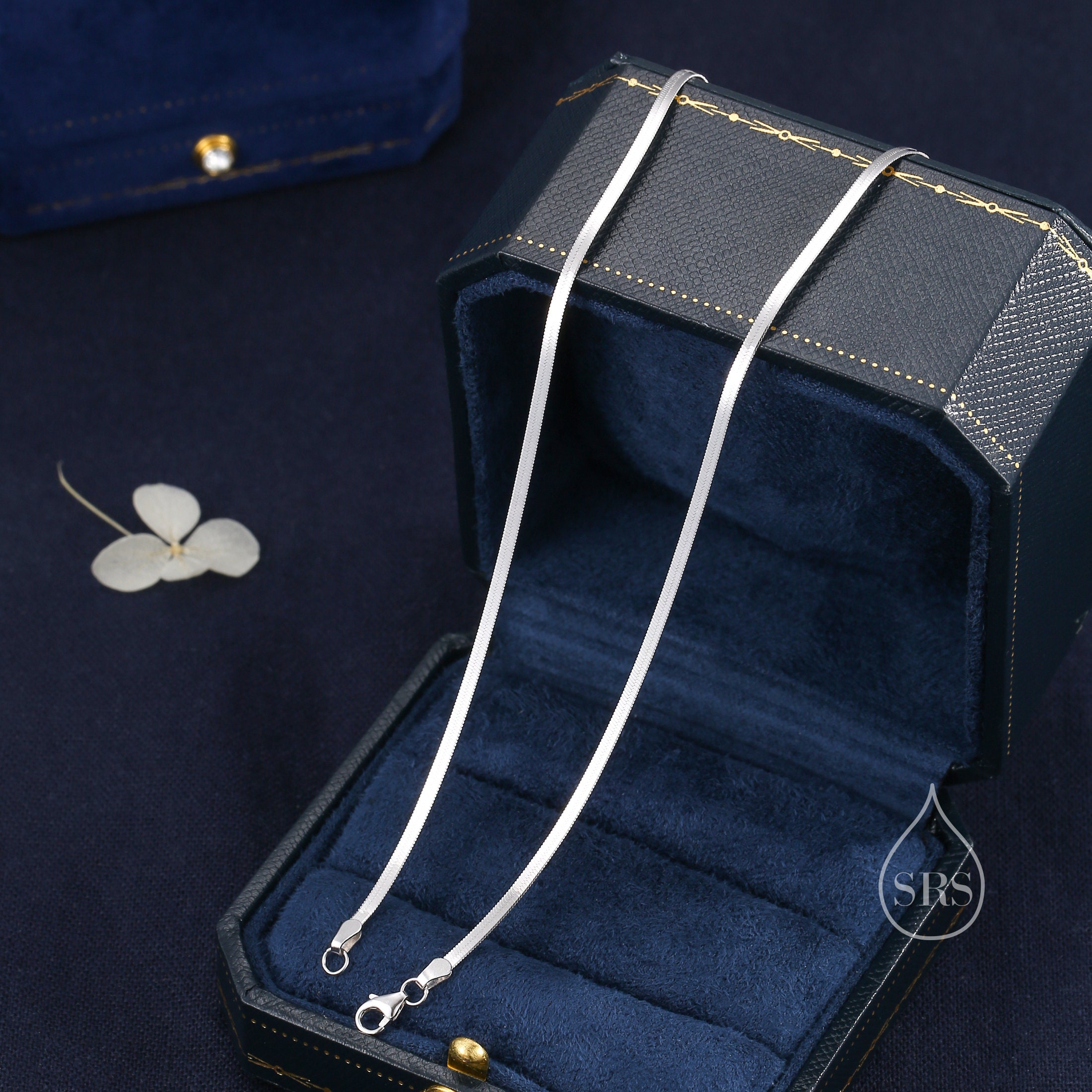 Collana In Argento 925 NKlaus – Catena Piatta 1,1 Mm – Lunghezza 36-60 Cm – Gioiello Minimal Per Donna - 5
