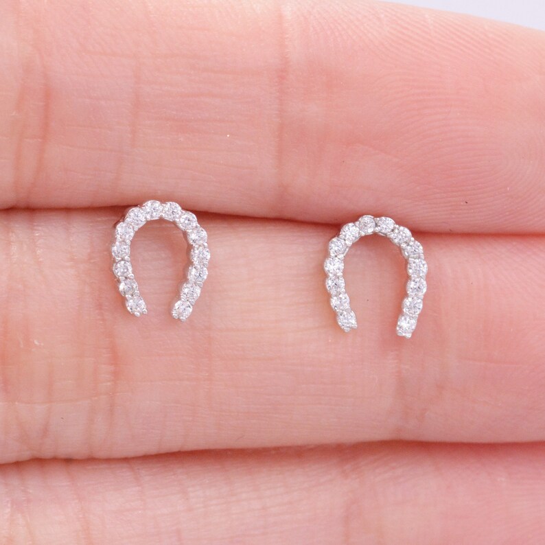 sterling-silver-horseshoe-stud-earrings-with-sparkling-cz-etsy-uk