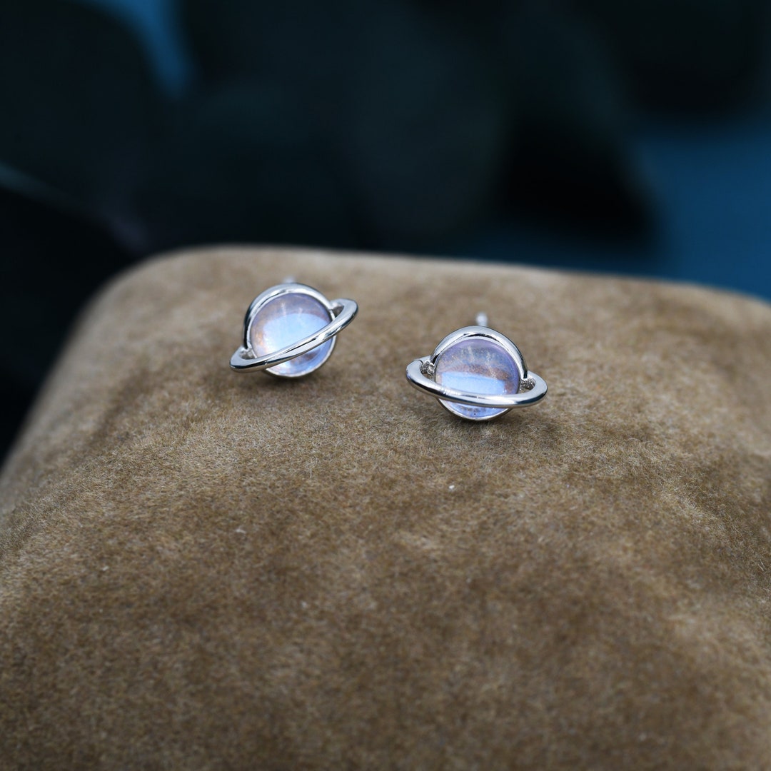 【STONEHENgE】Luv-it〜Silver Heart Planet Earrings F0464 il_1080xN.4379438991_5dsv.jpg