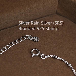 Sterling Silver Skinny Satellite Chain Bracelet in Sterling Silver, Silver or Gold, Single Layer Bracelet, Minimalist Bracelet, Ball Chain image 9