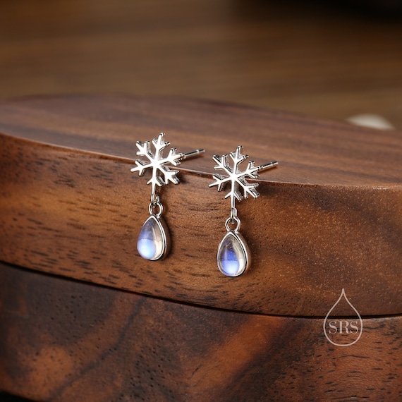 Kim Johanson Orecchini Donna Con Doppia Perla D'Acqua Dolce Viola - Argento Sterling 925, Regalo In Sacchetto