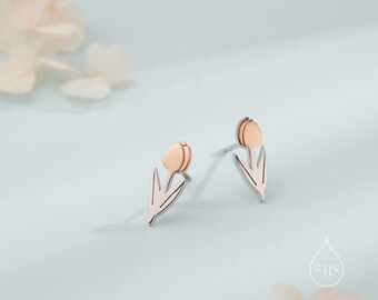 Orecchini A Bottone In Argento 925 - Sfere Lisce Da 5 Mm, Chiusura A Farfalla, 1 Paio