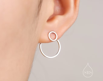 Orecchini Argento Sterling 925 Con Cristalli - Eleganti E Sicuri, Regalo Perfetto