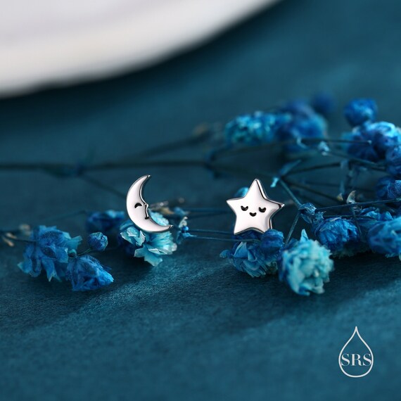 ERLOSYA Sterling Silver Stud Earrings For Women/Trendy 925...
