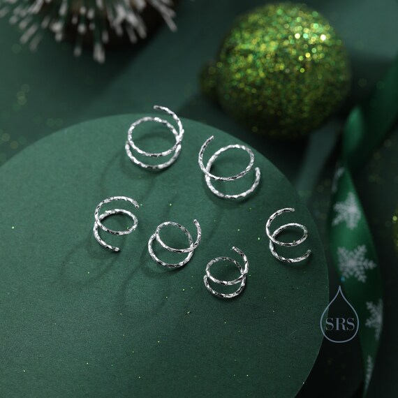 18 Mm Sterling Silver Hoop Earrings