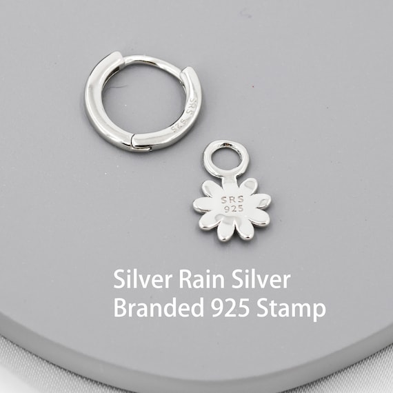 【STONEHENgE】Silver Daisy Flower One Touch Earrings K1838 STONEHENgE】Silver Daisy Flower One Touch Earrings K1838 ピアス