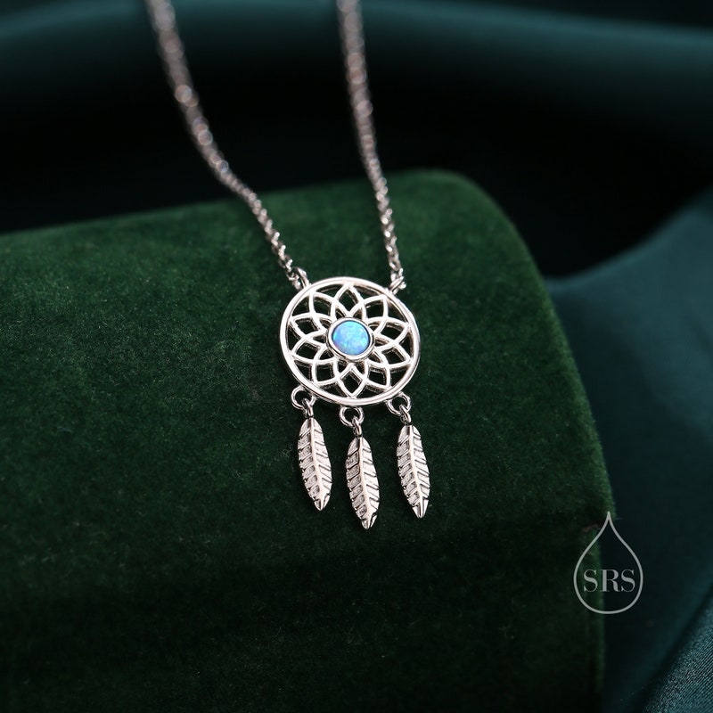 Turquoise and Silver Dreamcatcher Earrings - Etsy New Zealand