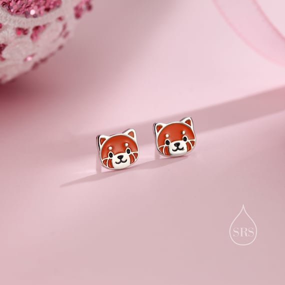 Red Panda Studs Red Panda Studs