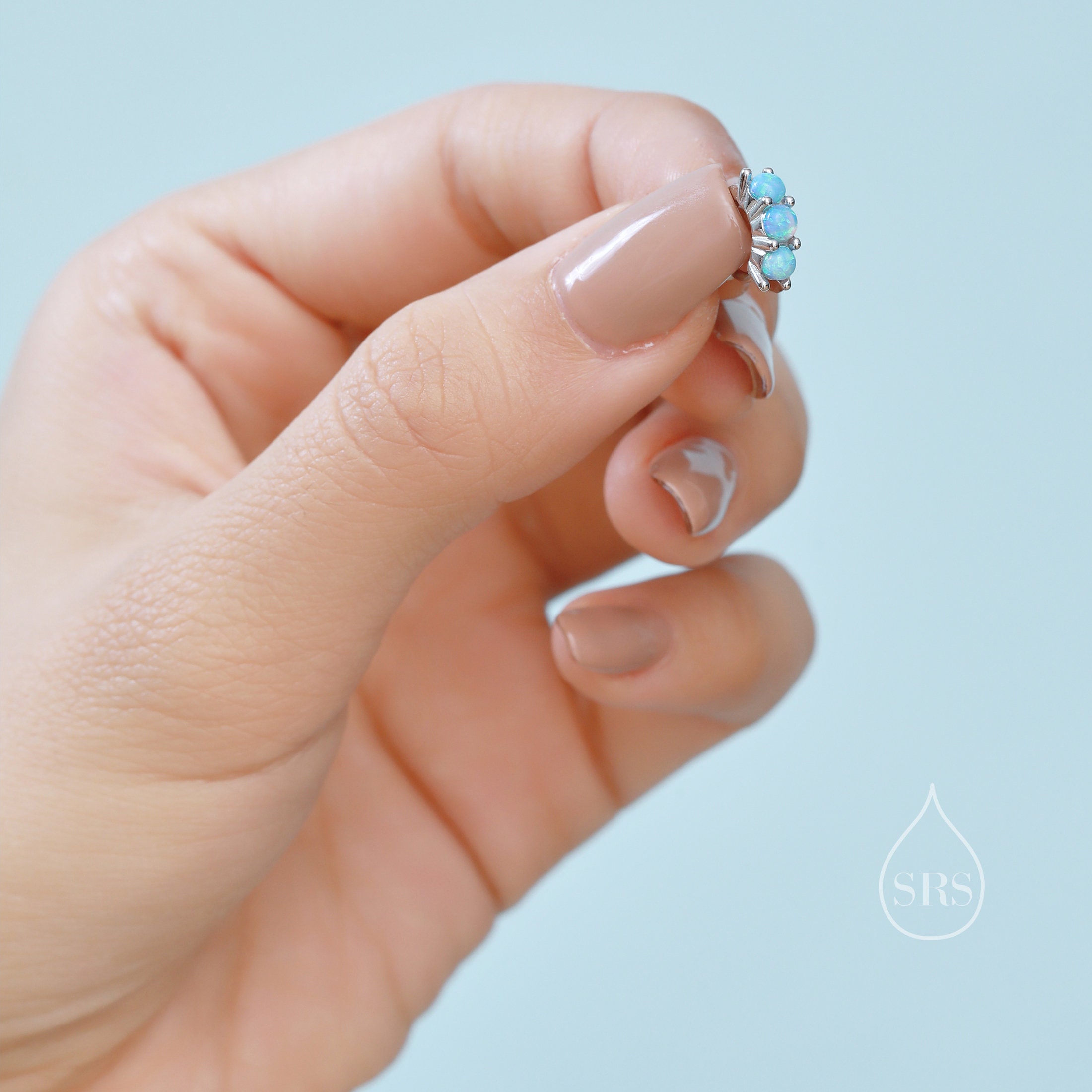 XIXLES Orecchini a cerchio in argento Sterling 925
