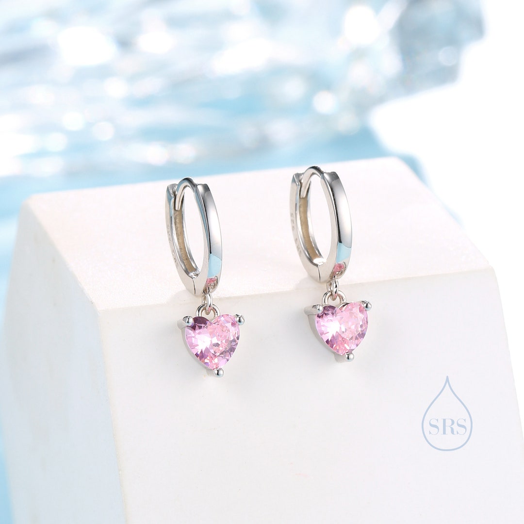 ピアス Knot Pink Silver Earrings (SILVER 925) il_fullxfull.2558996970_4r82.jpg