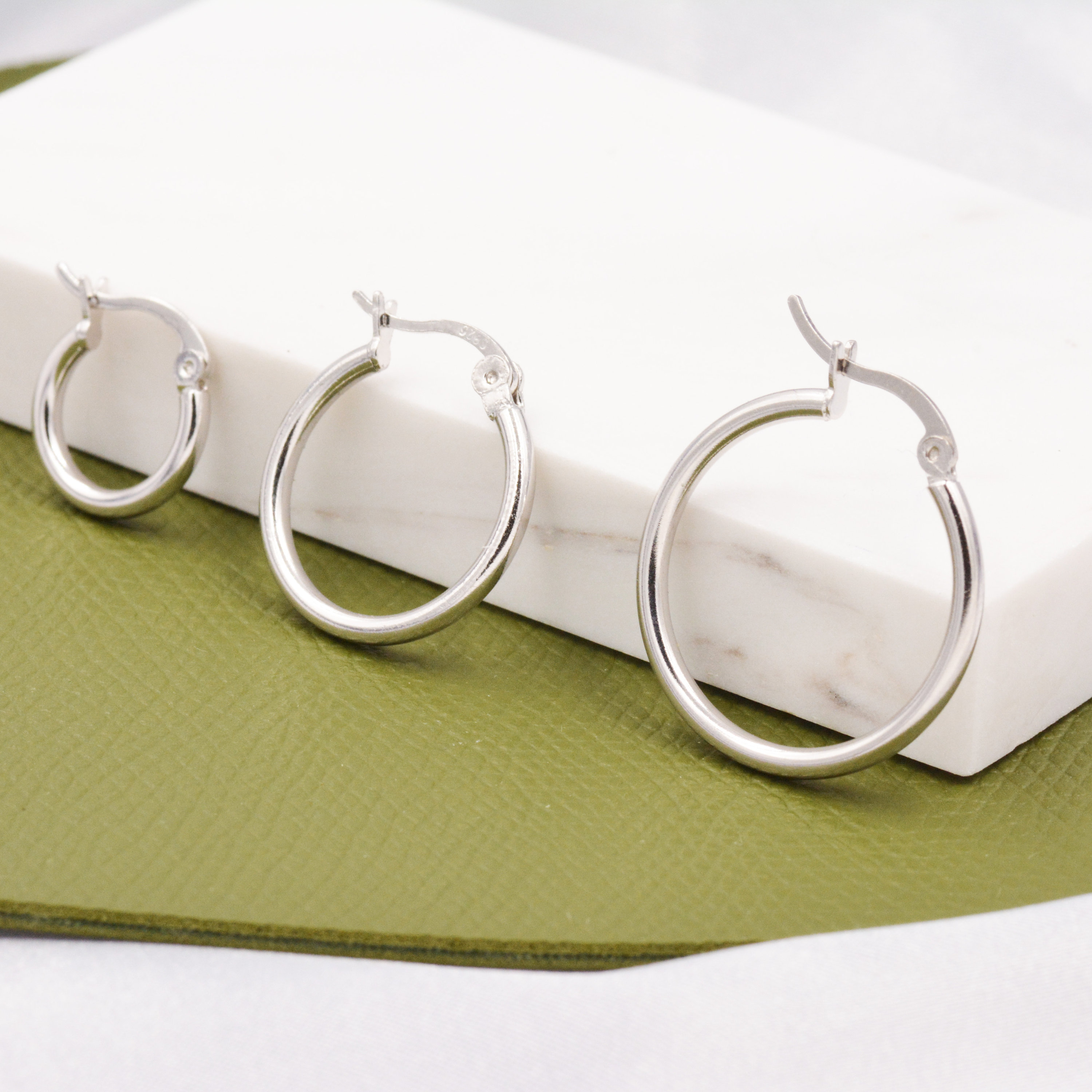 Buy Giva Sterling Silver Triangle Earrings For Women Online at Best Prices in India