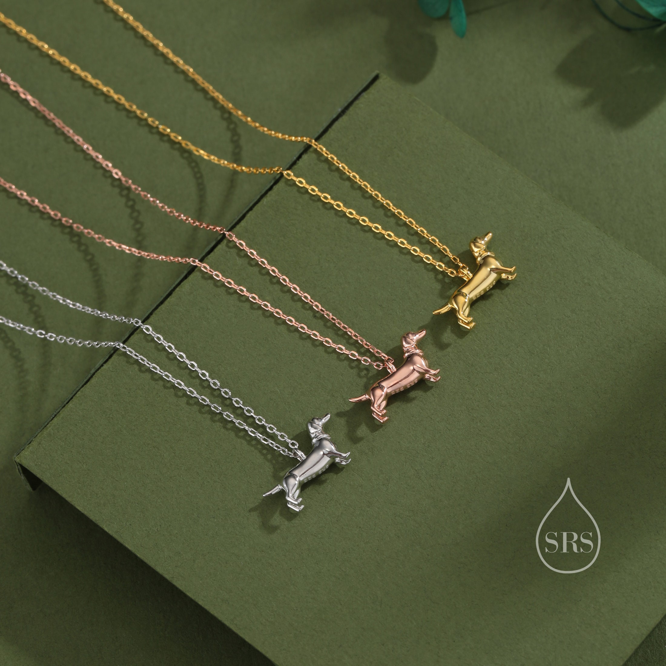 BAMOER Perline con ciondolo per cani da compagnia per bracciale basic, ciondoli per bassotto barboncino in autentico argento sterling 925 Accessori fai da te per le donne  36