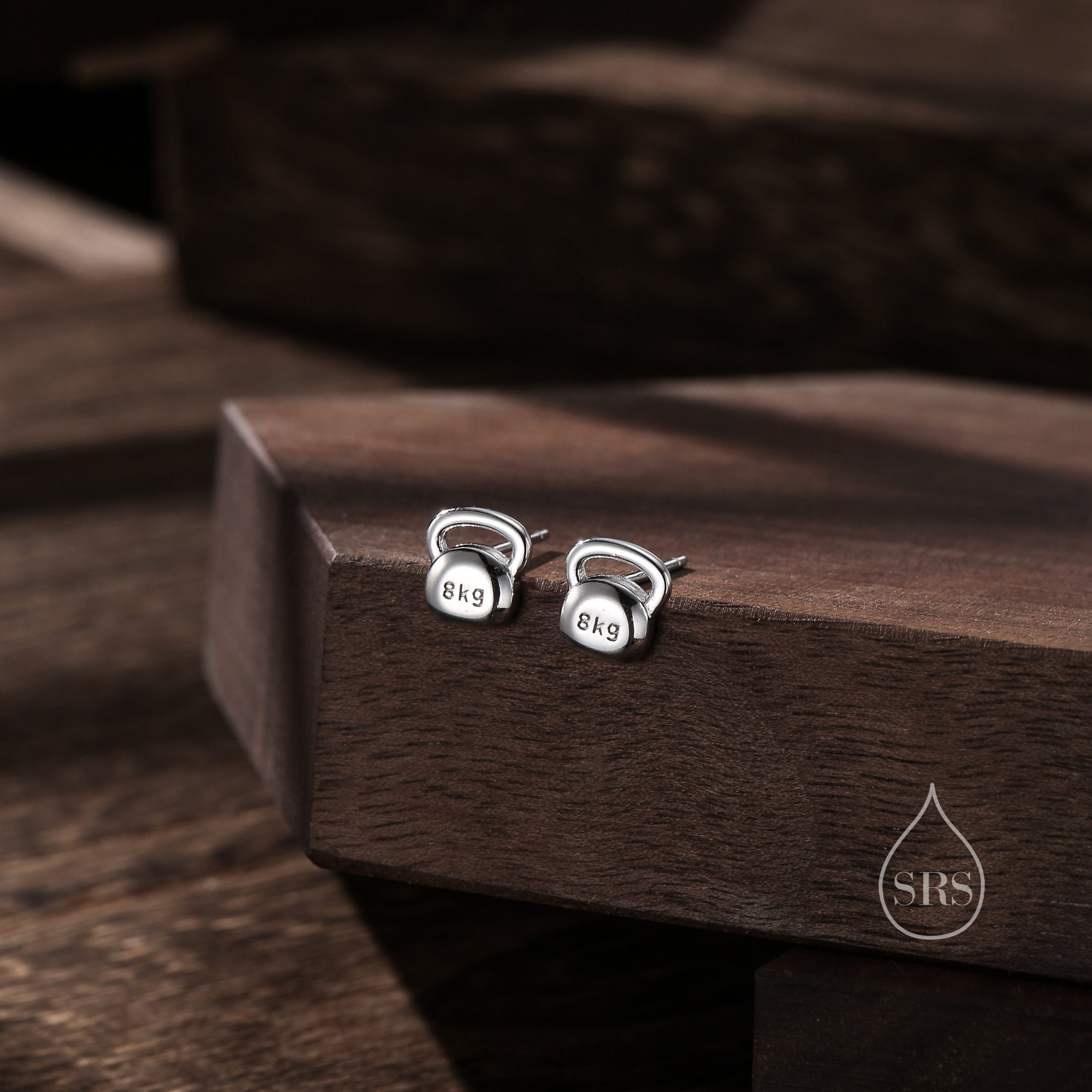 Kettlebell Earrings - Etsy