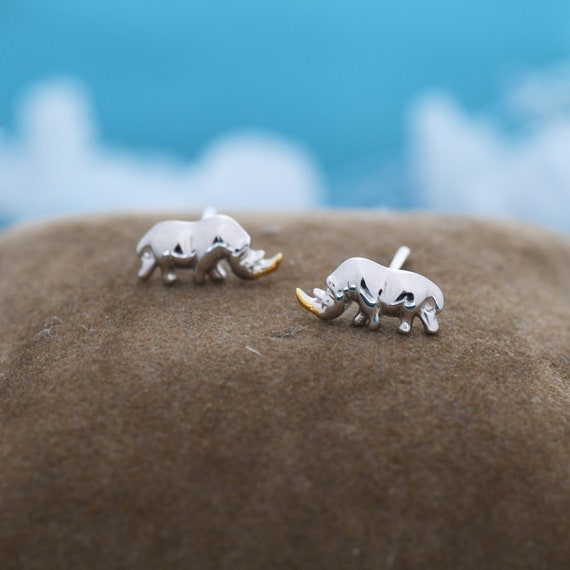 Rhino earrings best sale
