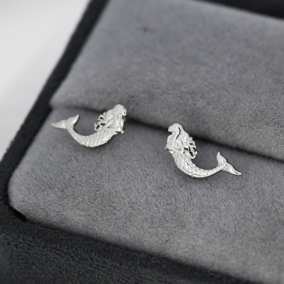 Mermaid gold earrings Mermaid gold earrings