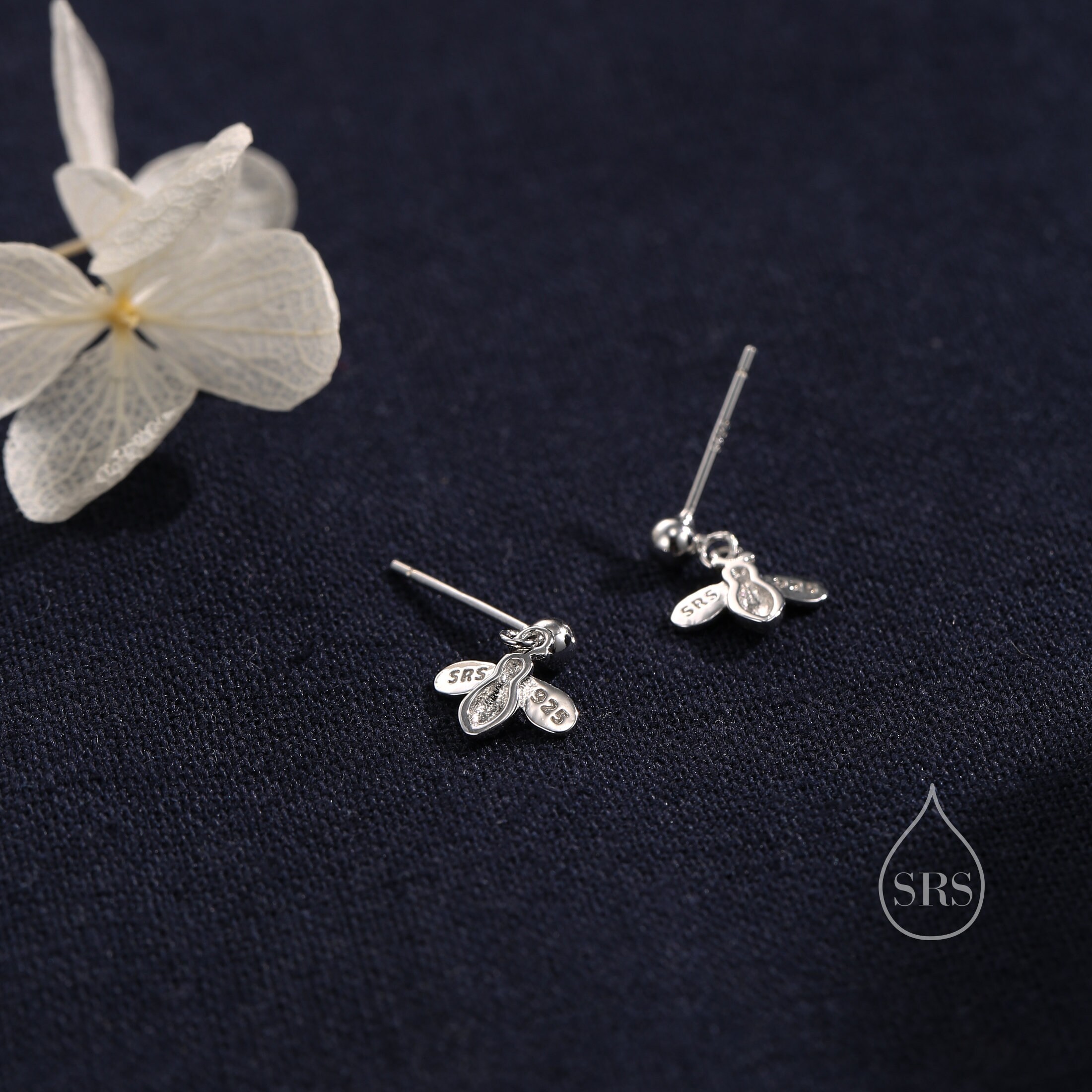 Orecchini pendenti in argento con smalto - ALFIERI & ST. JOHN 925