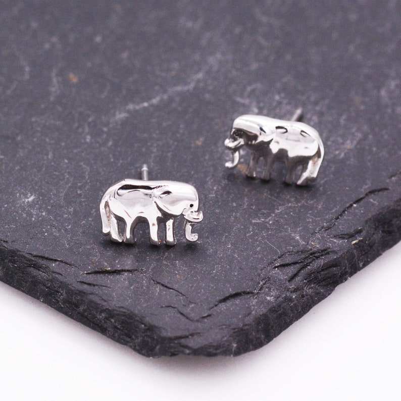 Sterling Silver Elephant Stud  main image 0