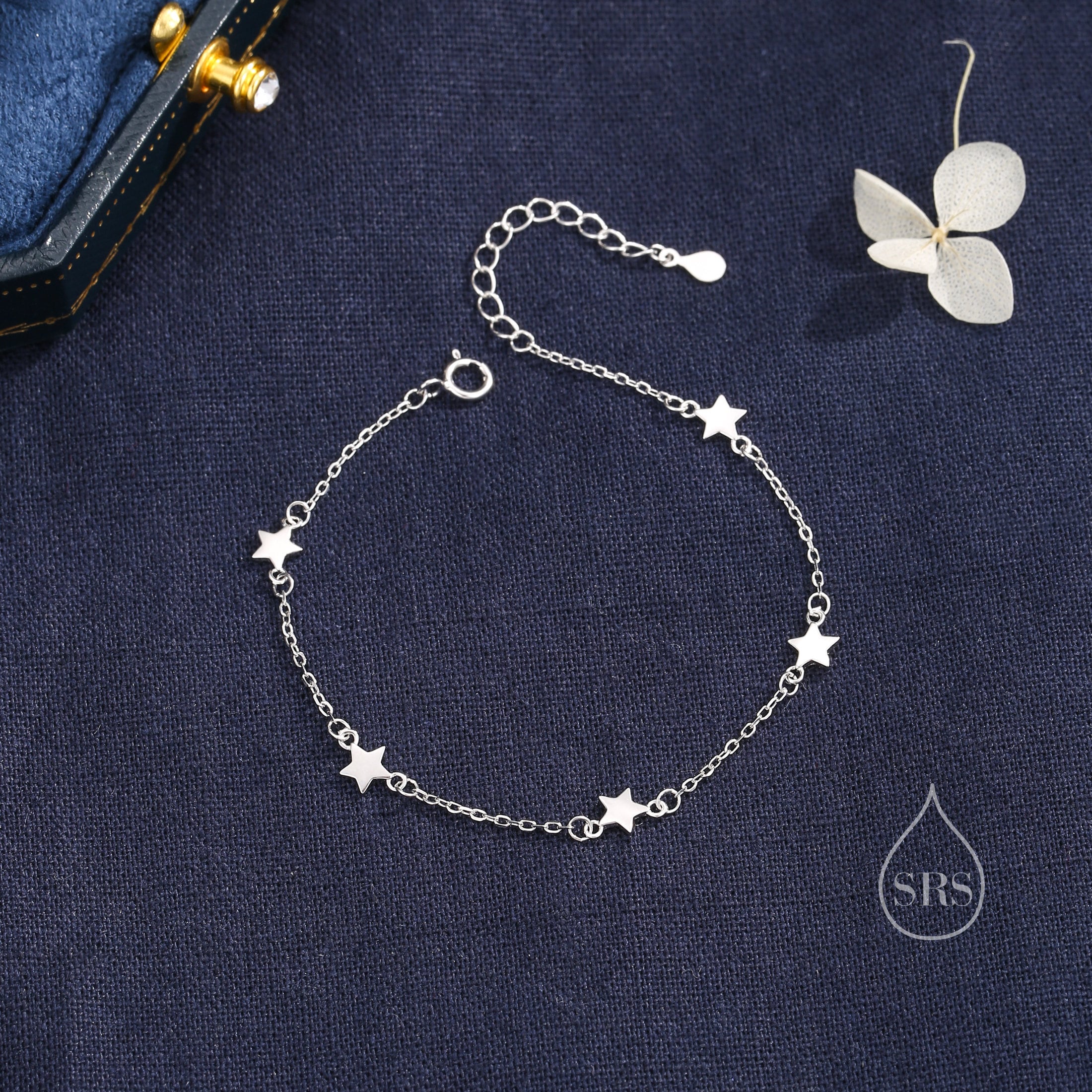 ●●NUMBERING●●Star Ball Chain Bracelet #5931 sspj.0029_black Ball chain bracelet-L-regular