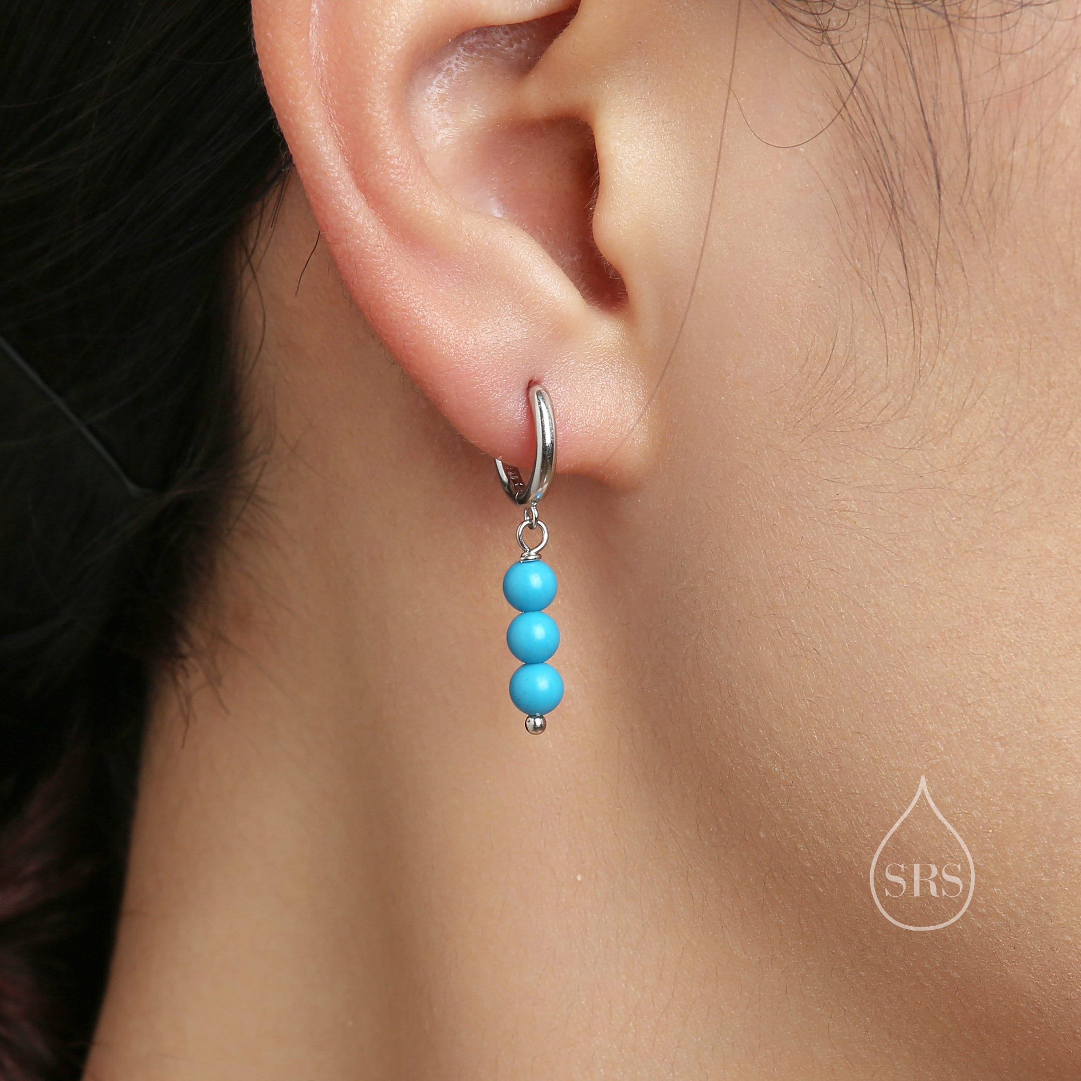 Turquoise shop cluster earrings