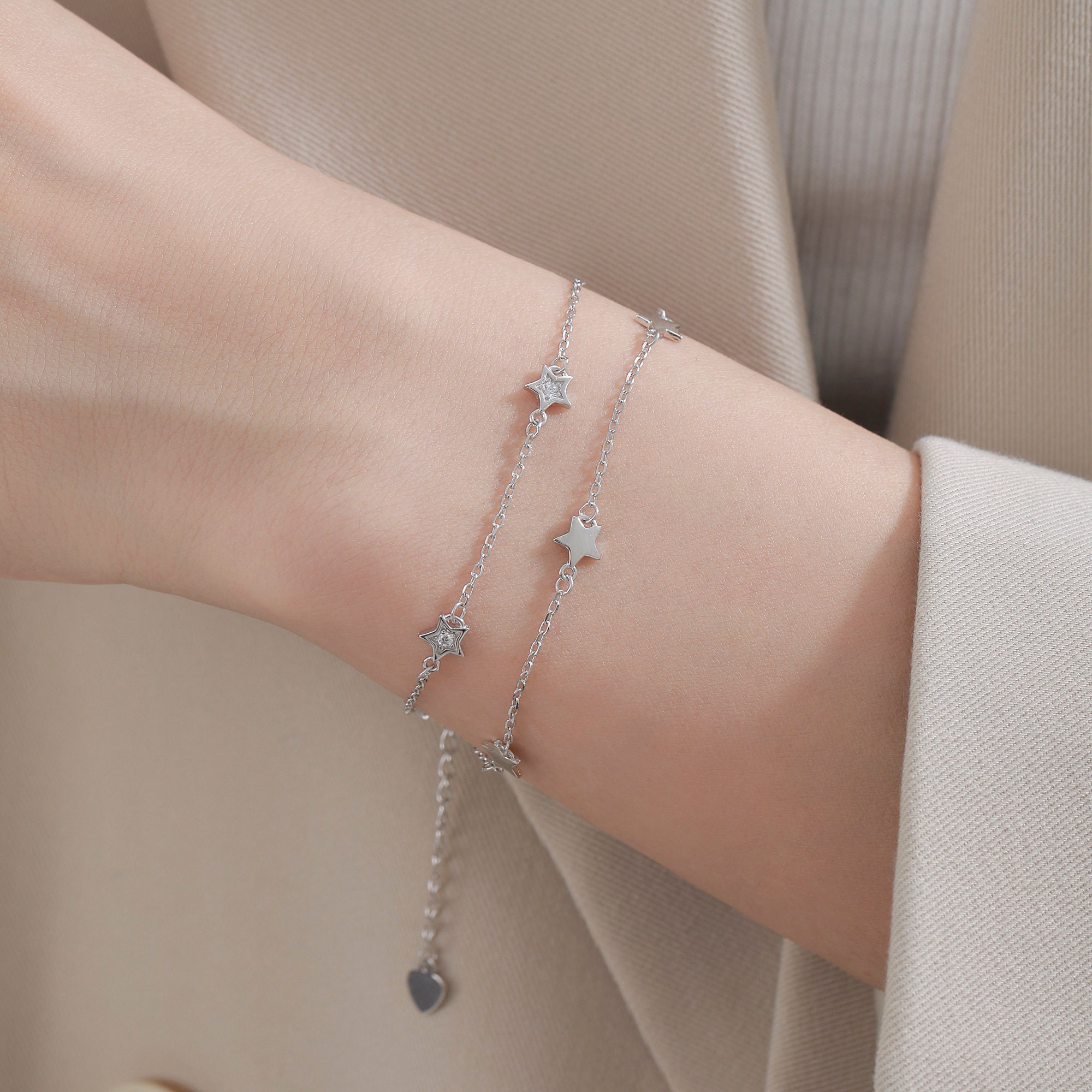 Retro finger☆[925silver] Level bracelet_silver ブレスレット original O bracelet 002 silver – vebet jewelry