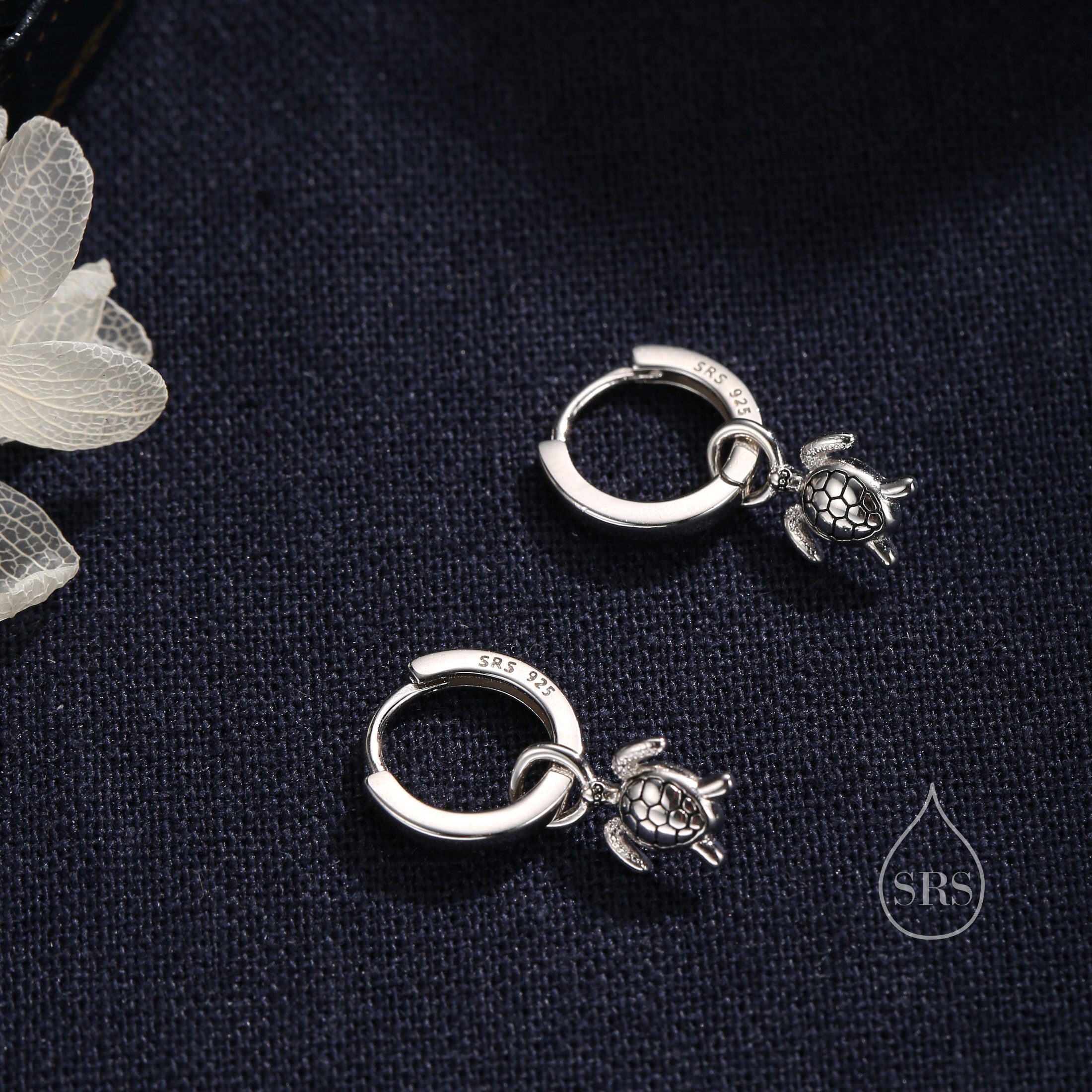Orecchini Pendenti A Tartaruga In Argento 925 Daesar - Gioielli Donna Ipoallergenici Con Confezione Regalo