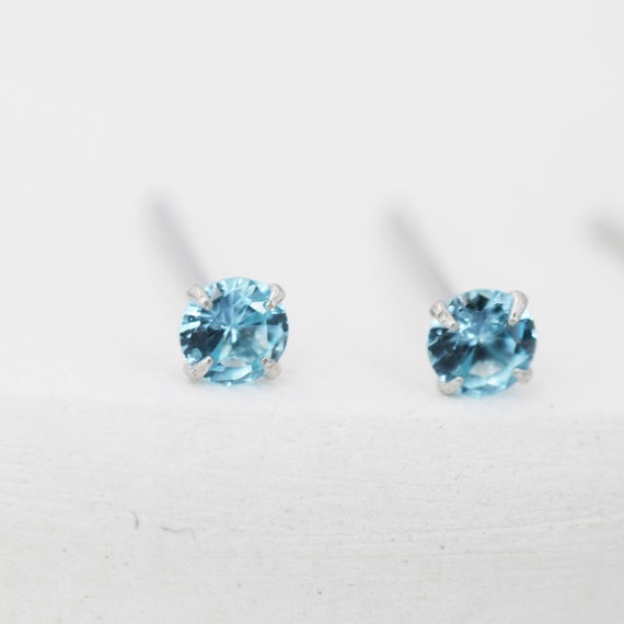 Orecchini pendenti in argento sterling con zirconi neri mistici in argento sterling, argento o oro, orecchini a gancio a forma di pera con zirconi AB spessi - Italia
