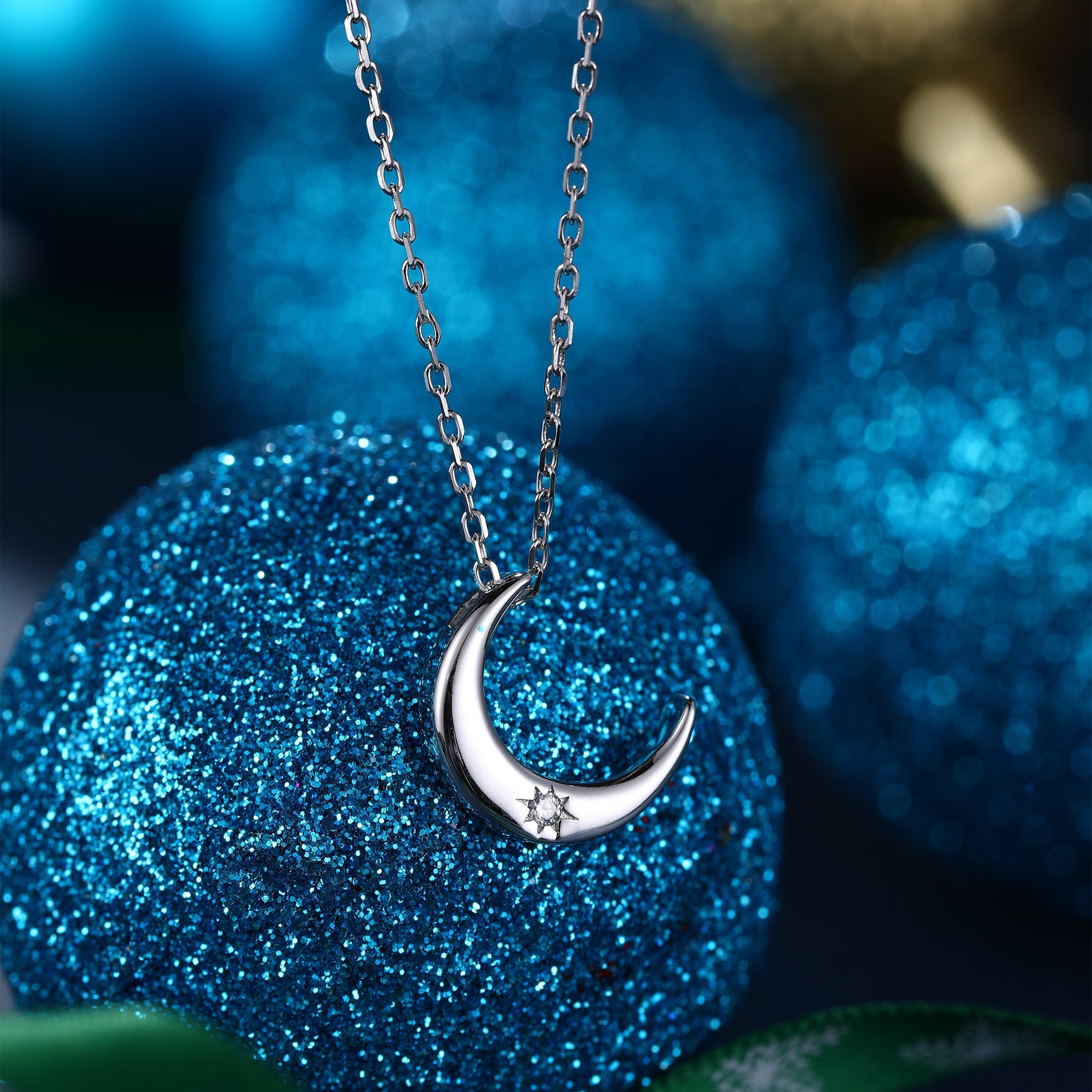 Moon Pendant Necklace – zibillystore
