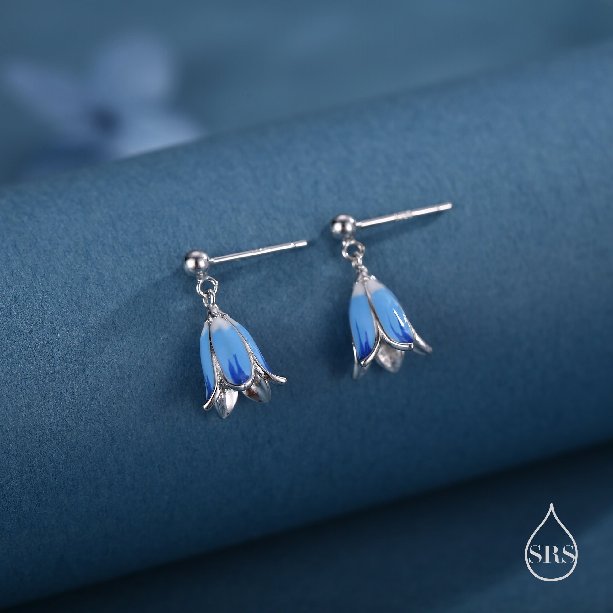 Bellflower Earrings - Etsy