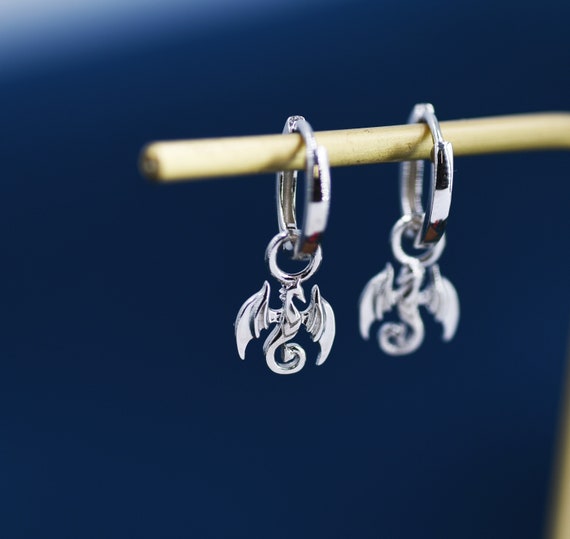 Orecchini Pendente Argento 925 Con Libellula - Simbolo Trasformazione - Regalo Donna - 5