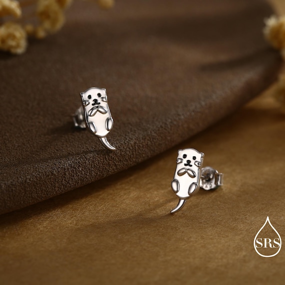 Orecchini A Cerchio A Forma Di Gatto Gioielli Disney Bambina Orecchini A Cerchio Gatto KINGWHYTE - Argento 925 Con Zirconi Rosa, 13mm, Per Donne E Ragazze KINGWHYTE Orecchini Cerchio Gioielli A Forma