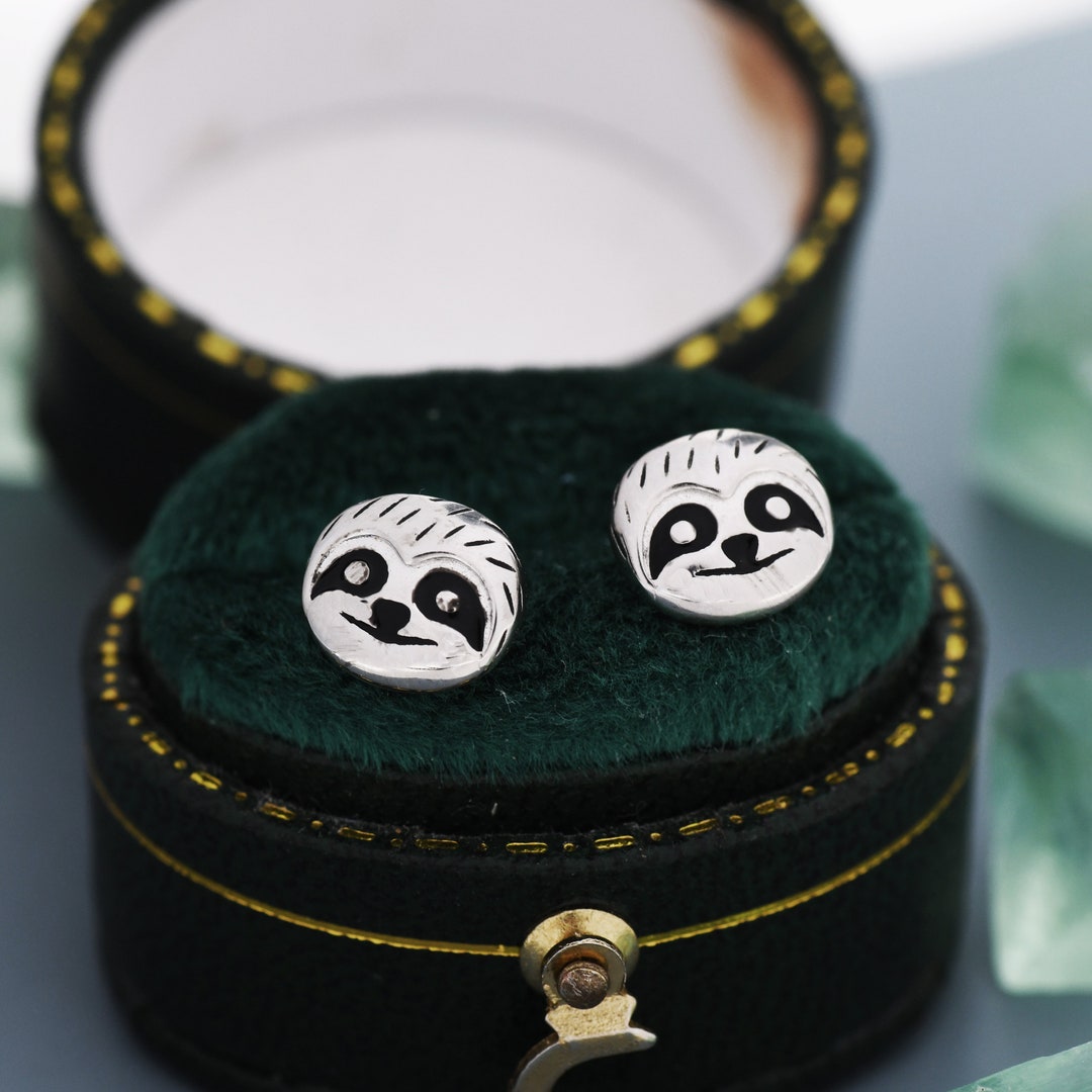 Sloth stud earrings Clearance