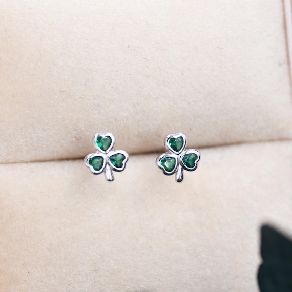 Variegated Four Leaf Lucky Clover Leaves In Close Up Stock Photo Variegated Four Leaf Lucky Clover Leaves In Close Up Stock Photo