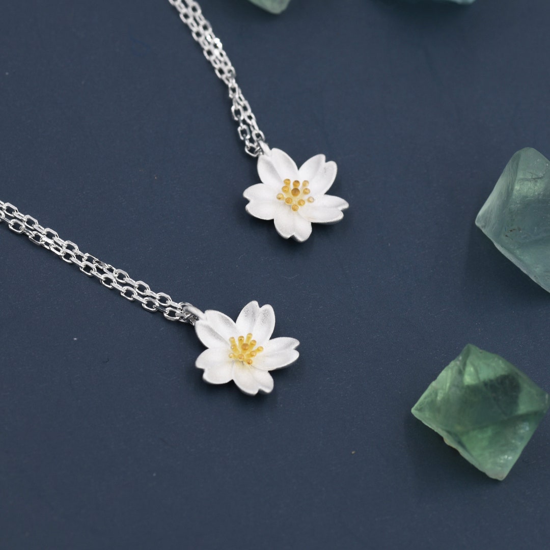 TATIANA☆[silver925] Bloomette Flower Pendant Necklace TATIANA☆[silver925] Bloomette Flower Pendant Necklace