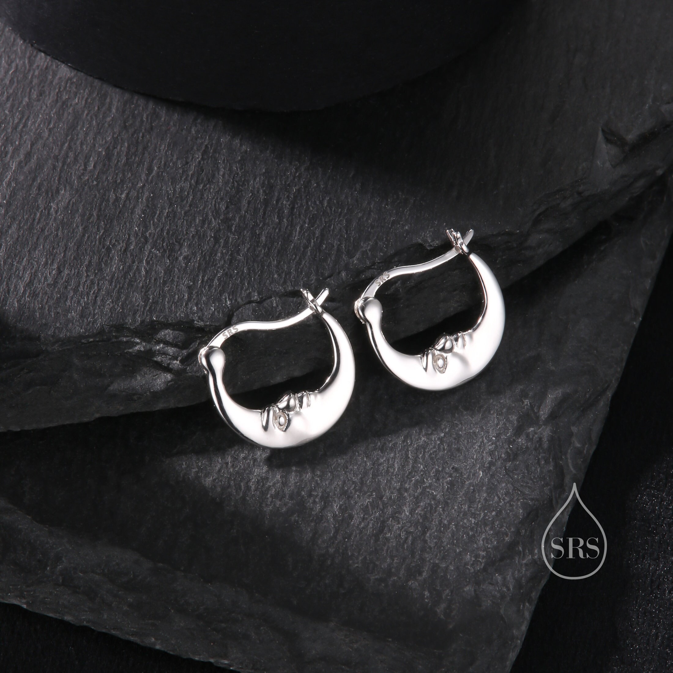 In Season Jewelry 925 Sterling Silver 11mm Classic Plain Huggie Hoop Earrings For Preteens & Teens - Foto 10